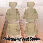 Fits 1996-2002 Toyota 4RUNNER Full Surround Front Leather Seat Covers Oak Tan. Fixed Price $61.99.