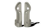 Aftermarket Mercedes-benz Softtop Opener Covers (A124 E320) Set Light Gray. Fixed Price $147.40.