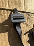 Rear Seatbelt Center Assembly Mercedes Black W126 560 Sel 420 Oem V23. Fixed Price $35.00.