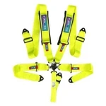 Nrg Innovations 5 Point Sfi Camlock Seat Belt Harness W Pads, Neon Green. Fixed Price $154.00.