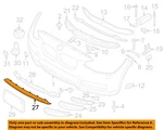Bmw Oem 14-21 228I Xdrive Bumper Components-center Filler 51117334031. Fixed Price $61.38.