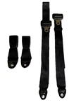 Vintage Porsche Oem Seat Belt Set Black Repa 477.857.795 Germany 1983 Original. Fixed Price $110.00.