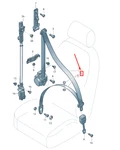 New Audi A5 Front Seatbelt Original No Duties. Fixed Price $460.81.