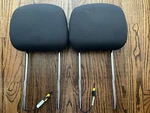2008-2020 Town & Country Dodge Grand Caravan Black Cloth Headrests Oem. Fixed Price $75.99.