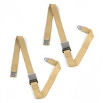 Chevy Truck 1967 - 1972 Airplane 2PT Tan Lap Bucket Seat Kit Belts. Fixed Price $89.95.