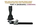 2020 21 22 23 24 2025 Chevy Malibu Front Right Side Seat Belt Pretensioner Black. Fixed Price $40.00.