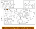 Gm Oem 18-19 Xts Seats Tracks Rear Components-seat Belt Cover 84354793. Fixed Price $33.13.
