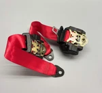 Porsche Carrera 911 996 Seat Belts Pretensioners Front Set Red New Material. Fixed Price $472.50.