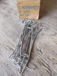 Pair Nos Gm 1982 89 Chevrolet Pontiac Front Seat Belt Retainer 20681871. Fixed Price $12.99.