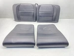 99-05 Porsche Carrera 911 Rear Left & Right Seat Cushion Leather Black Set Oem. Fixed Price $427.50.