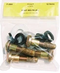 1967 1968 Ford Mustang Rear Seat Belt Mounting Kit Concurs Correct. Fixed Price $36.09.