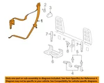 Chrysler Oem 08-11 Dakota Rear Seat Belts-retractor Assy 5JU421J8AA. Fixed Price $133.96.