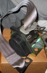 Nos Gm Pewter Rear Seat Belt. Fixed Price $125.00.
