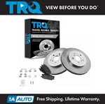 Trq Brake Pad & Rotor Ceramic Front For Lexus RX330 RX350 Highlander Suv. Fixed Price $121.95.