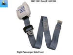 87 88 89 90 91 Ford F150 F250 Right Front Retractor Blue. Fixed Price $109.00.