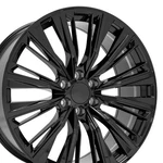 24" Gloss Black Wheel For 1988-2024 Chevy Suburban 1500 RVO4717. Fixed Price $474.95.