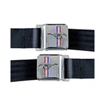 Sb-mr-h Scott Drake Seat Belt Set With Mustang Emblem. Fixed Price $137.95.