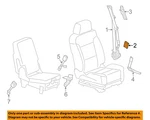 Gm Oem 14-20 Escalade Esv Front Seat Belts-belt Retractor Cover 23101020. Fixed Price $25.94.