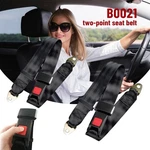 2PACK Universal Bus Truck Car Lap Seat Belts Point Adjustable Single. Fixed Price $20.99.