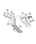 Genuine Mopar Passive Entry Antenna 68142047AB. Fixed Price $72.97.