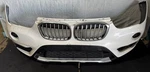 16-22 Bmw X1 SDRIVE28I F48 Front Bumper Cover Panel W/ Grilles Mineral White Oem. Fixed Price $639.00.