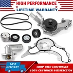 Water Pump Thermostat Housing Belt Tensioner Assembly For Jeep Wrangler 3.6L V6. Fixed Price $149.95.