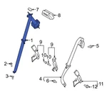 Genuine Ford Oe Pretensioner Seat Belt Retractor LB5Z-78611B08-AA Lap. Fixed Price $369.99.