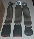 New Ford 8C3Z-26611B66-CA Rear Bench Seatbelt Buckles (08-10?). Fixed Price $100.00.
