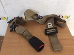 88 - 94 Jaguar XJ6 Left Rear Lap Seat Belt Tan Strap, Black Clip Oem. Fixed Price $31.49.