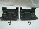 Corvette 1975 Seat Belt Floor Covers, GM#345451-345452 L&r Set In Good Condition. Fixed Price $75.75.