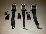 13-16 Dodge Dart Rear Left & Right Center Seat Belt Retractor Set Of Oem. Fixed Price $125.00.
