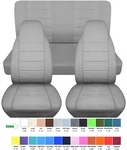 Fits 1968 To 1976 Volkswagon Beetle Front And Rear Car Seat Covers Nice Colors. Fixed Price $159.49.