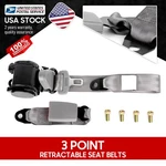 Secure Universal 3 Point Retractable Auto Car Seat Belt Lap Shoulder Adjustable. Fixed Price $29.99.
