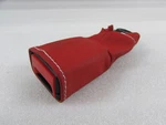 Ferrari California, Rh, Right Rear Seat Belt Receiver, Red, Used, P/n 810478. Fixed Price $75.00.