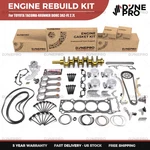 Engine Rebuild Overhaul Kit Belt Water Pump For 98-04 Toyota Tacoma 3RZ-FE 2.7L. Fixed Price $582.79.