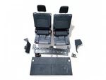 2010-2014 Toyota 4RUNNER 3RD Row Rear Left/right Seat Black Cloth Assembly, E0. Fixed Price $1300.05.