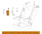 Gm Oem 14-16 Lacrosse,regal Restraint Systems Rear Seat Belts-buckle 19301306. Fixed Price $44.35.