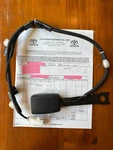 New Toyota Highlander Front Seat Belt (2014-2019). Fixed Price $40.00.