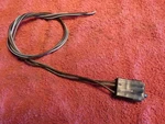 Original Gm Under Dash 3 Wire Harness Terminal End Connector Brown Black Gray. Fixed Price $9.95.