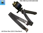 F3UZ16611B68M 92-96 Ford E250 Left Rear 2ND Row Retractor. Fixed Price $79.00.