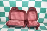 *wear* 94' Gm Truck Ext Cab Red Cloth Manual Split Front Bench Seat Assembly. Fixed Price $1139.99.