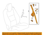 Gm Oem 13-15 Camaro Restraint Systems Front Seat Belts-belt Retractor 19333077. Fixed Price $150.00.