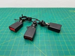 07-13 Range Rover Sport LR3 Rear Seat Belt Buckle Set Of Item Oem. Fixed Price $78.00.