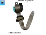 55314771 1997 2000 Dodge Dakota Left Rear Retractor. Fixed Price $99.00.