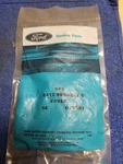 Oem Ford E4TZ-9860262-D Front Seat Shoulder Strap Cover Tan 1984-86. Fixed Price $24.95.