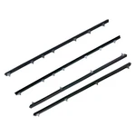 For Toyota 4RUNNER 84-89 Belt Weatherstrip Kit Front Inner Outer Driver &. Fixed Price $60.45.