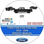 Ford F250 F350 F450 F550 2023 Factory Service Repair Manual + Wiring Diagrams. Fixed Price $59.00.