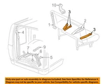 Chrysler Oem 95-96 B1500 Restraint Systems Rear Seat Belts-buckle End 5DW50RAZ. Fixed Price $55.96.