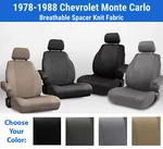 Cool Mesh Seat Covers For 1978-1988 Chevrolet Monte Carlo. Fixed Price $220.00.