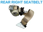 09-15 Jaguar X250 Xfr Rear Right Passenger Side Seat Belt Retractor Ivory Oem. Fixed Price $39.90.